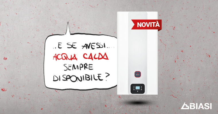  Mai più senza acqua calda!