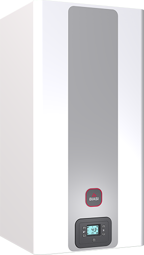 Caldaia a condensazione ad alto rendimento con microaccumulo RinNova Adaptive Fast