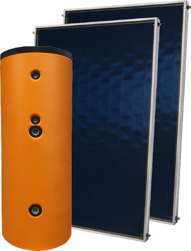 Sistemi solari a circolazione forzata CF Sol BLUHX+